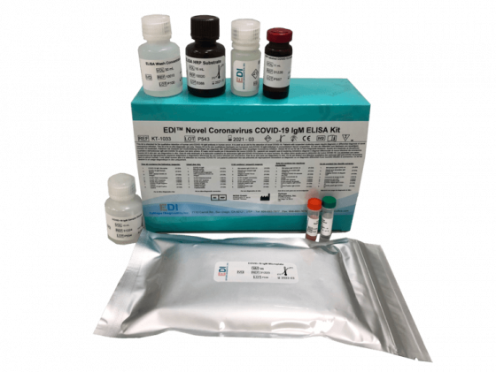KT-1033 Novel Coronavirus COVID-19 IgM ELISA Kit
