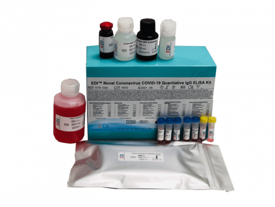 KT-1034 EDI COVID-19 Nucleocapsid IgG Quantitative ELISA Kit