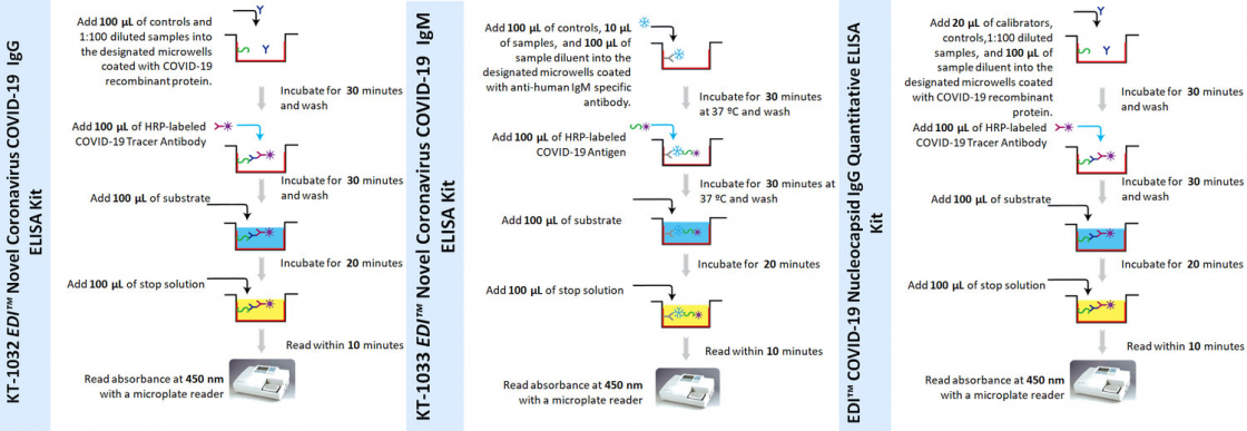 Epitope Diagnostics COVID-19 Product Assay Protocols